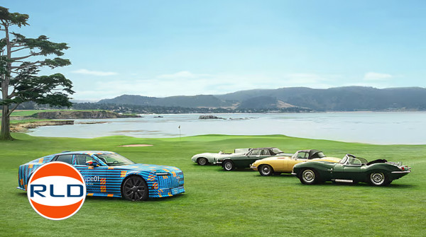 Jaguar passé et futur à Pebble Beach